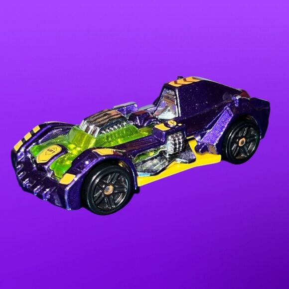 2015 Hot Wheels Turbot DHP31 Purple Die Cast Car Toy - Picture 1 of 5